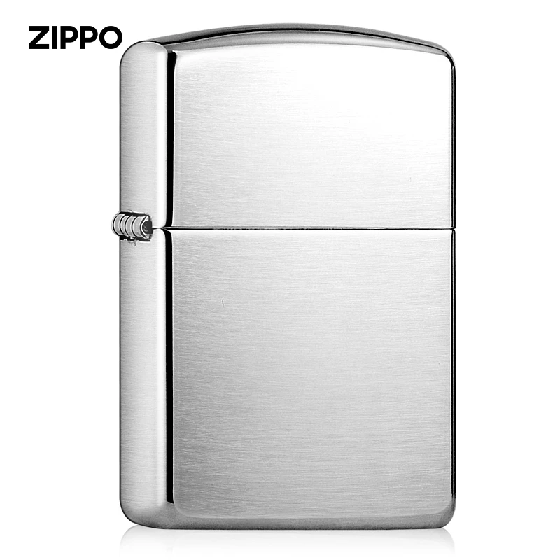 Zippo打火机正版原装进口纯银-镜面厚壳26收藏送礼男士 TC9918QT