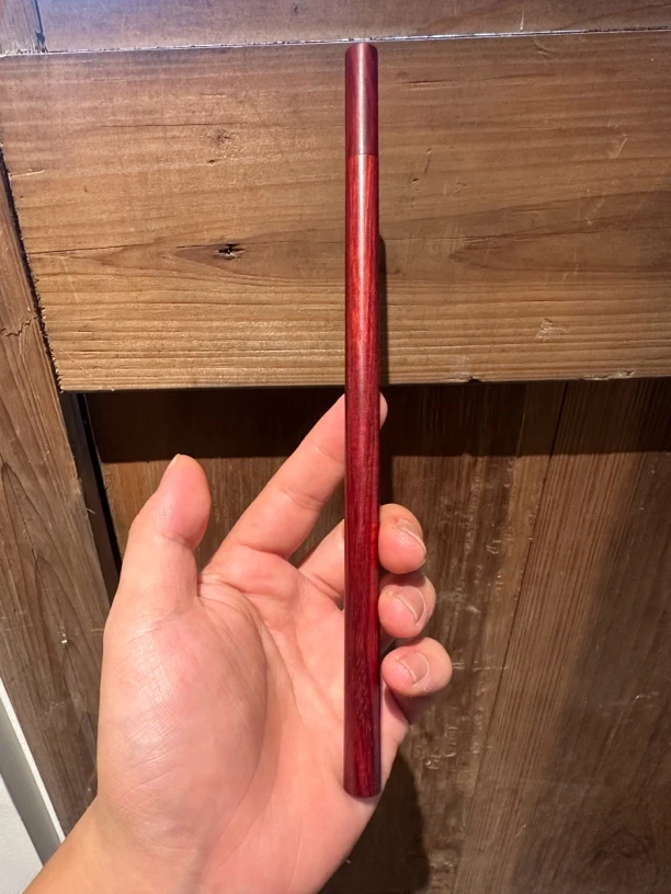 印度小叶紫檀香筒1.2圆口