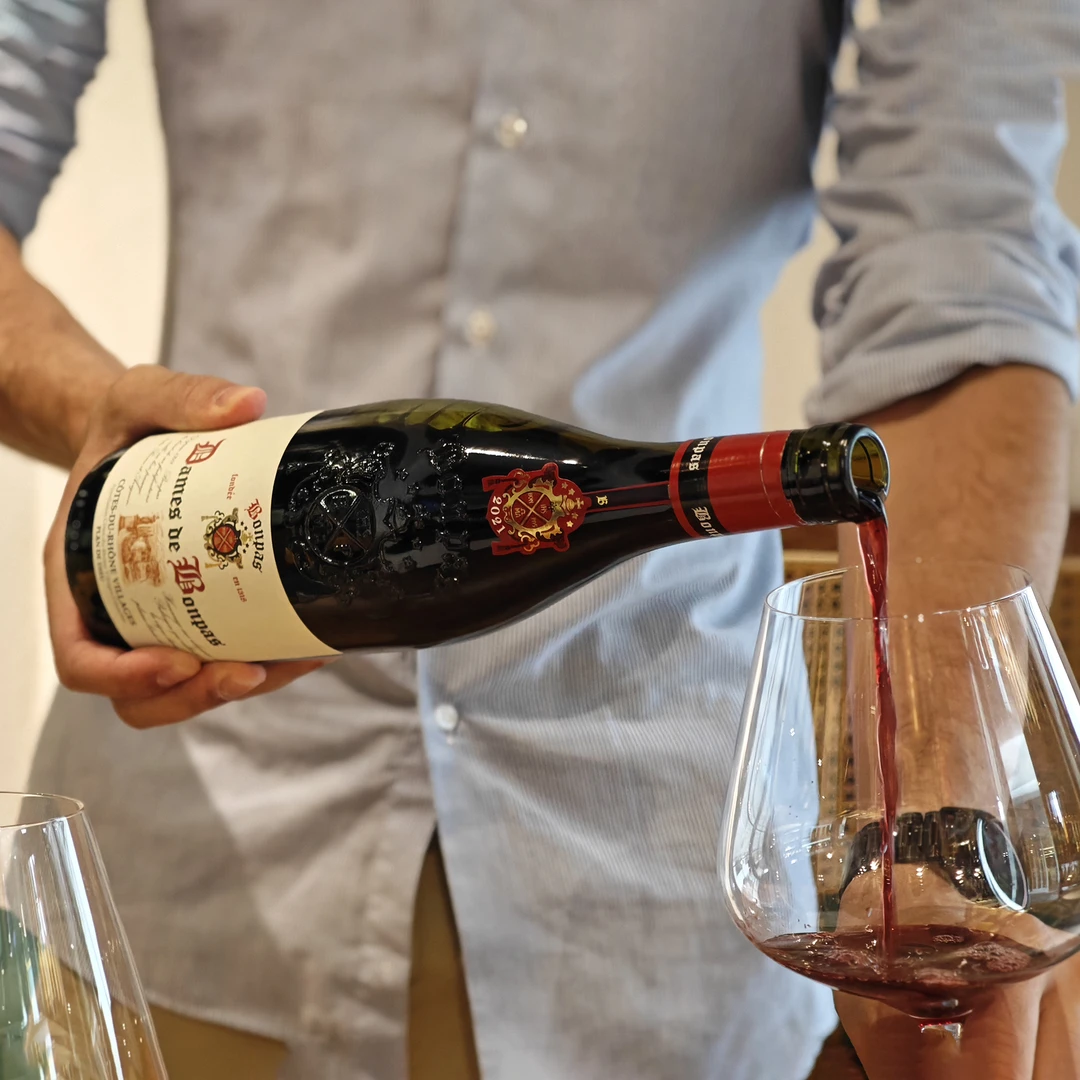 【罗纳河谷村庄级AOP】法国原瓶进口红葡萄酒 750ml/支 中高端法国红酒