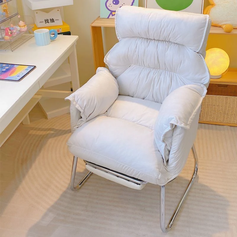 懒人电脑沙发椅家用卧室书桌椅舒服久坐靠背椅可躺休闲宿舍化妆椅