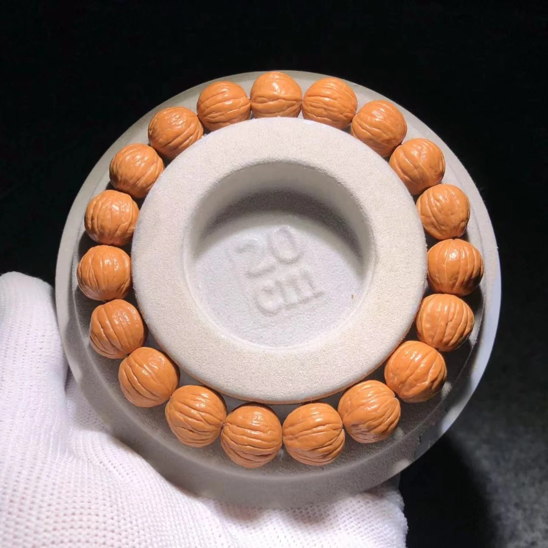 【】猴头核桃野生小金豆。原皮原色，原装无修，13+mm