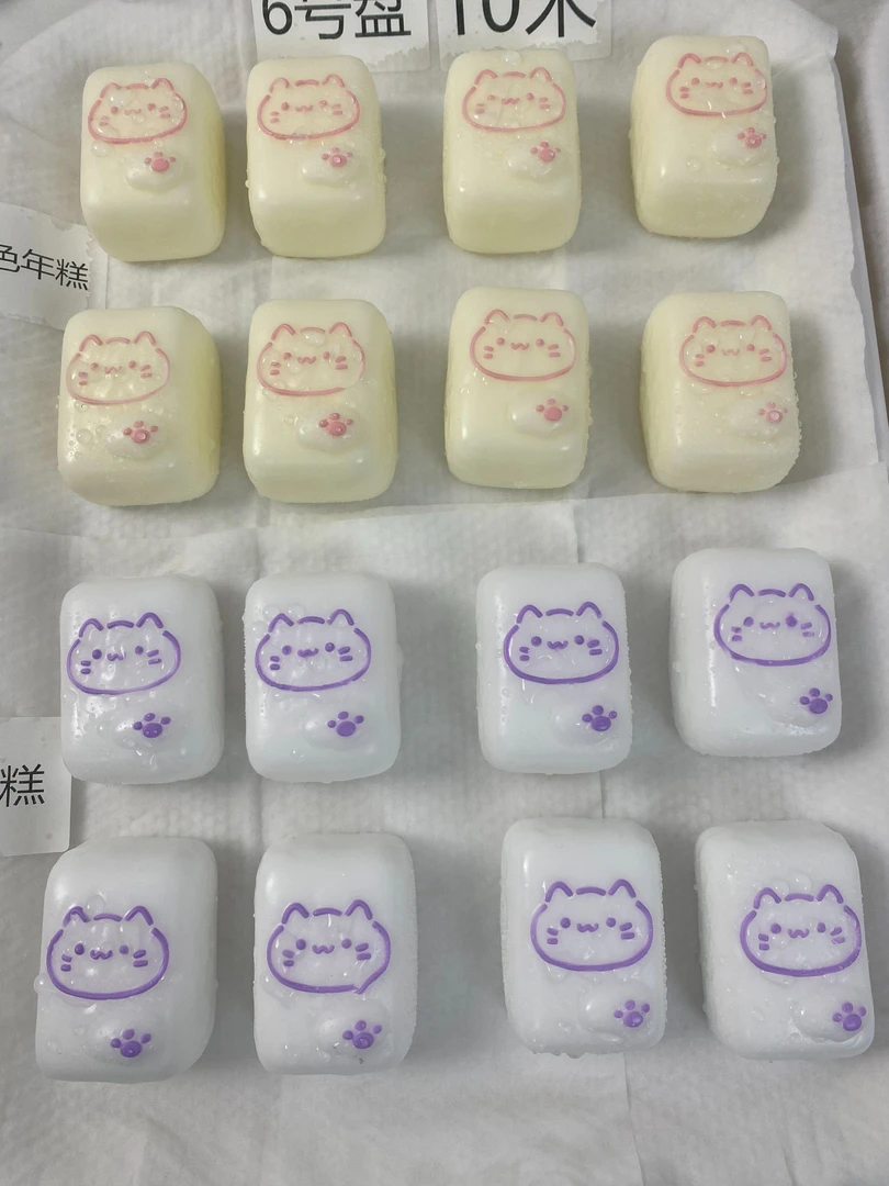 小猫年糕 食品级硅胶手工捏捏 稀奶油手感 默认微瑕不售后