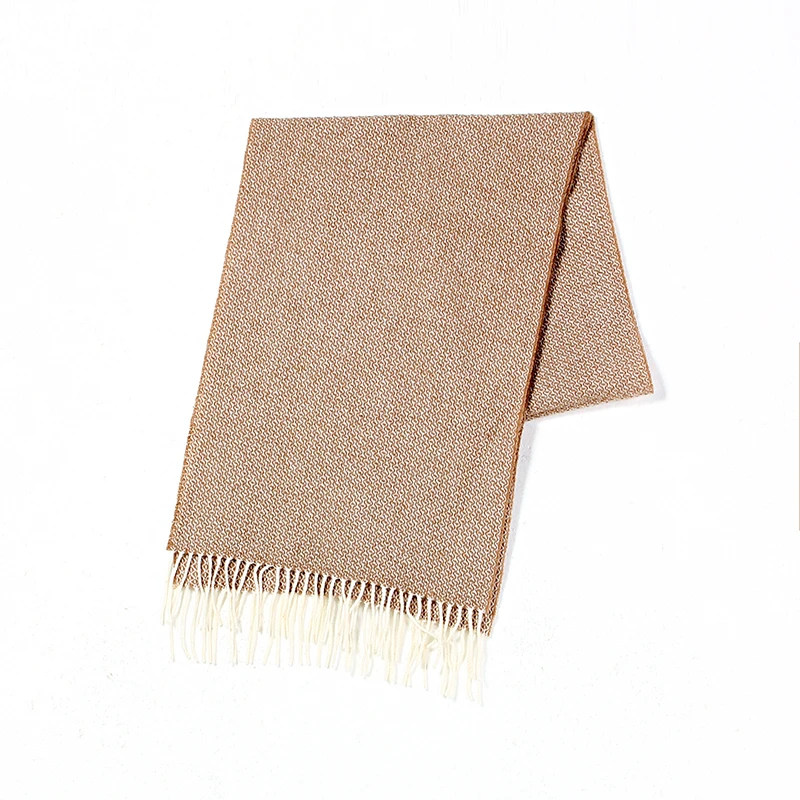 卓立•秦 100%骆驼绒围巾