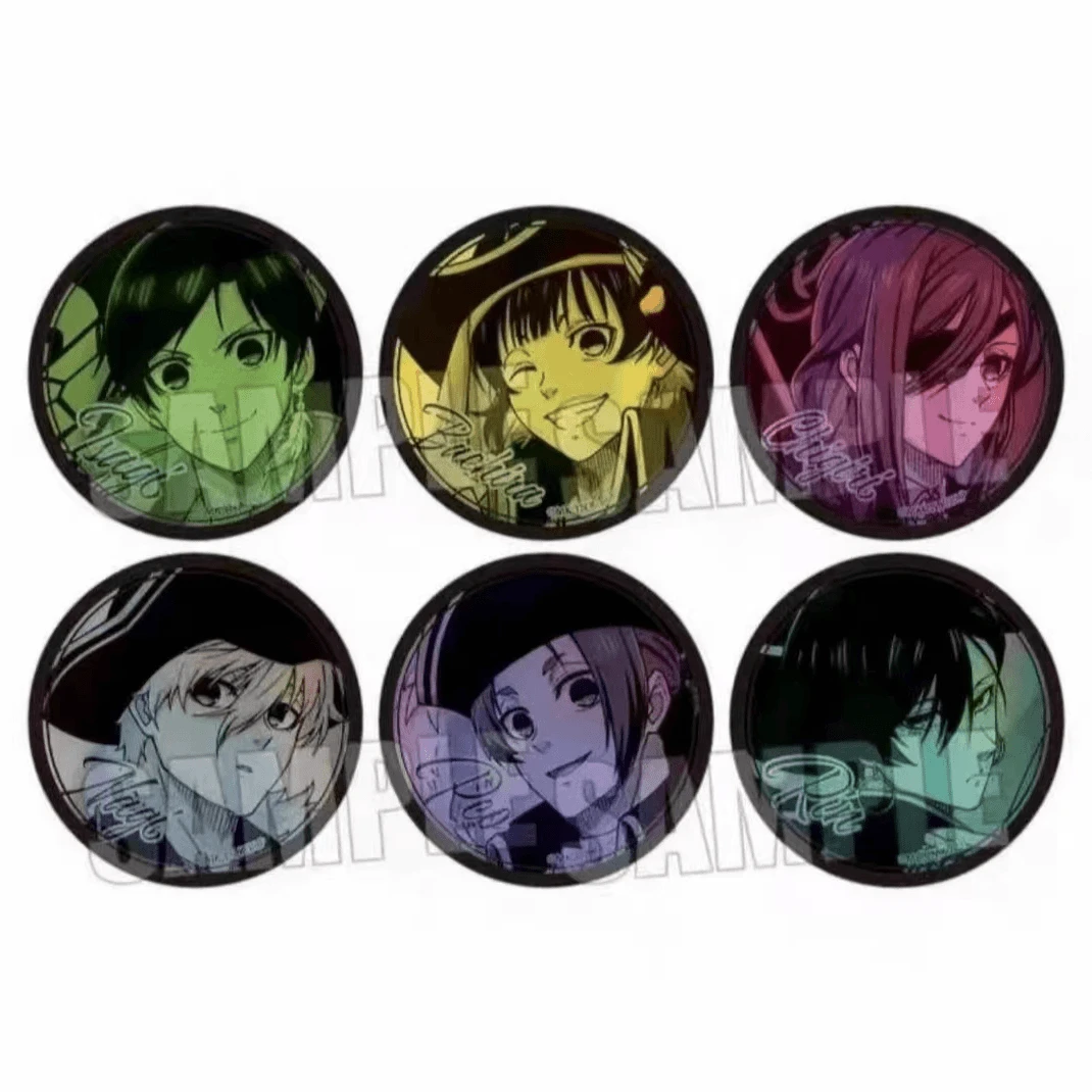 【蓝锁】蓝色监狱 海盗异色铜闪吧唧 徽章盲盒（代拆）