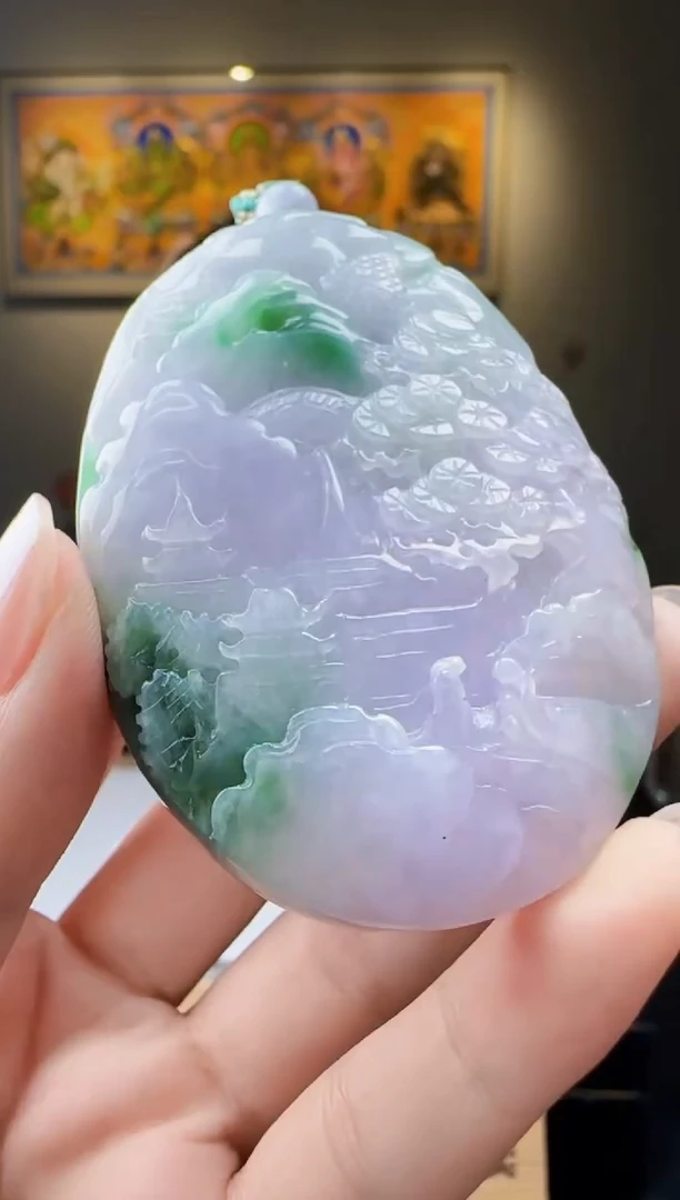 【闪购商品】翡翠颈饰未镶嵌M20402翡翠