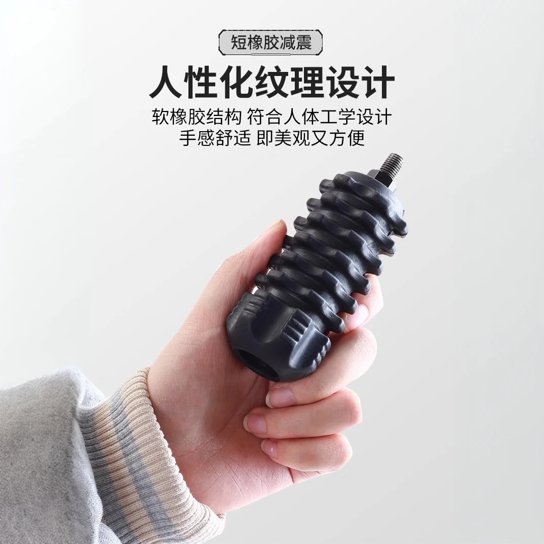 弓箭短橡胶减震器复合反曲弓直拉弓射击减震杆稳定器射箭运动器材