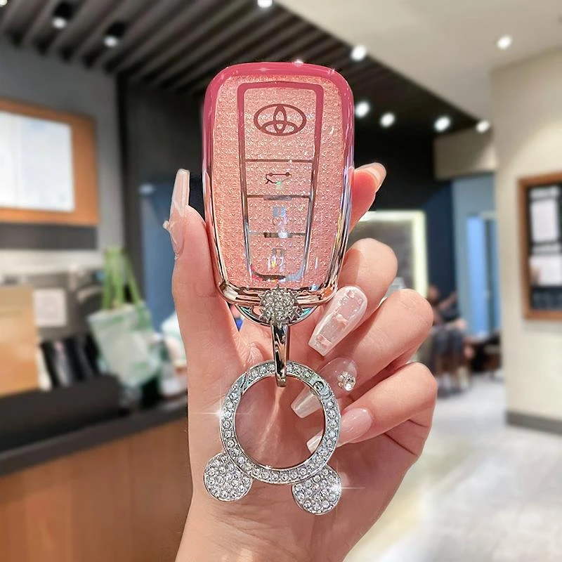 专用丰田钥匙套凯美瑞雷凌卡罗拉荣放rav4威兰达汉兰达亚洲龙车女