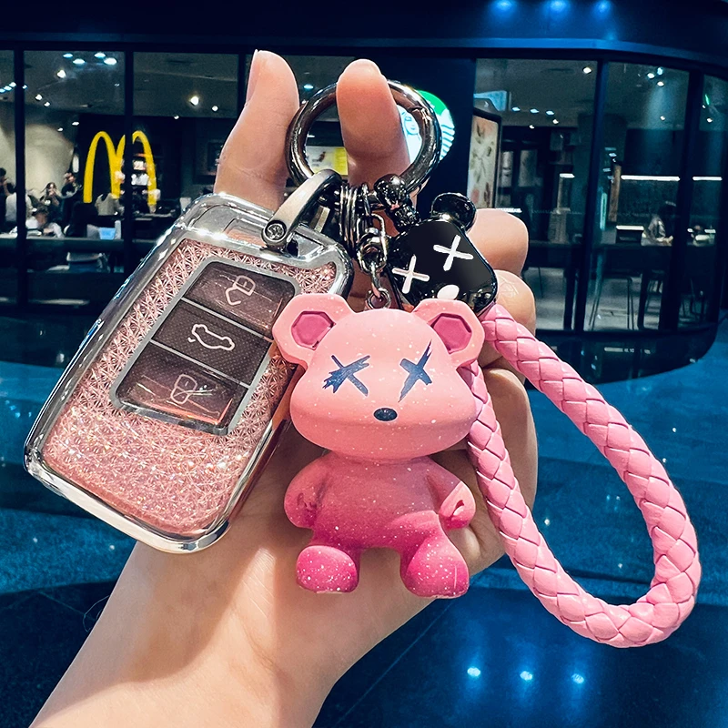 大众钥匙套迈腾帕萨特cc途岳330豪华版b8女24款2024车壳2023扣23