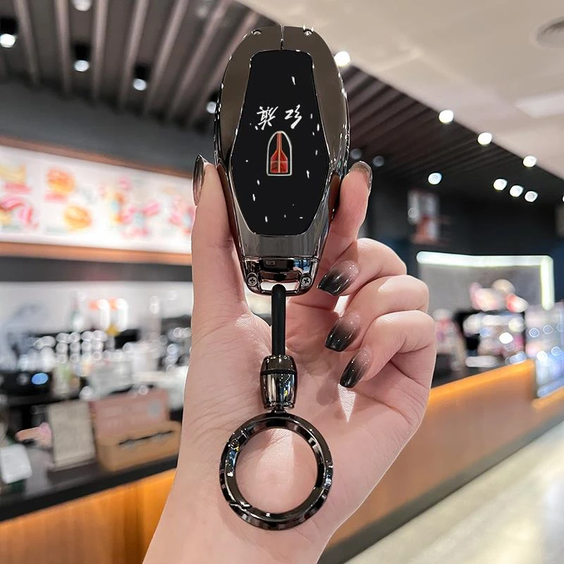 两棵草25款红旗h5钥匙套新hs5汽车h9壳hs3专用h6男士hs7高级h7扣