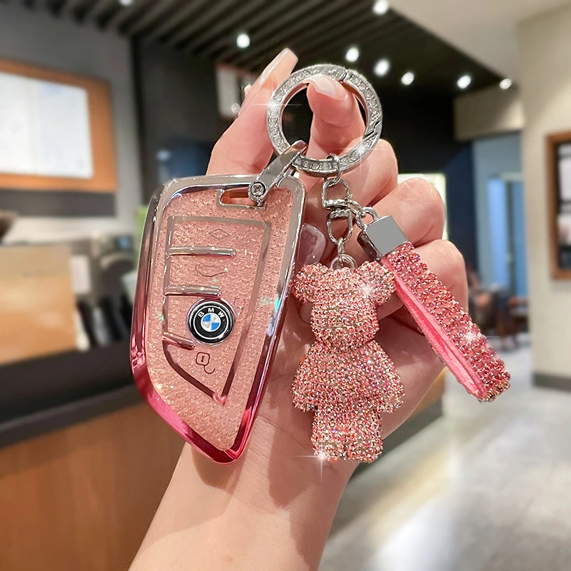 宝马5系钥匙套3系x3/x5/x1三系五系刀锋i3车530/325li壳x2/1系扣