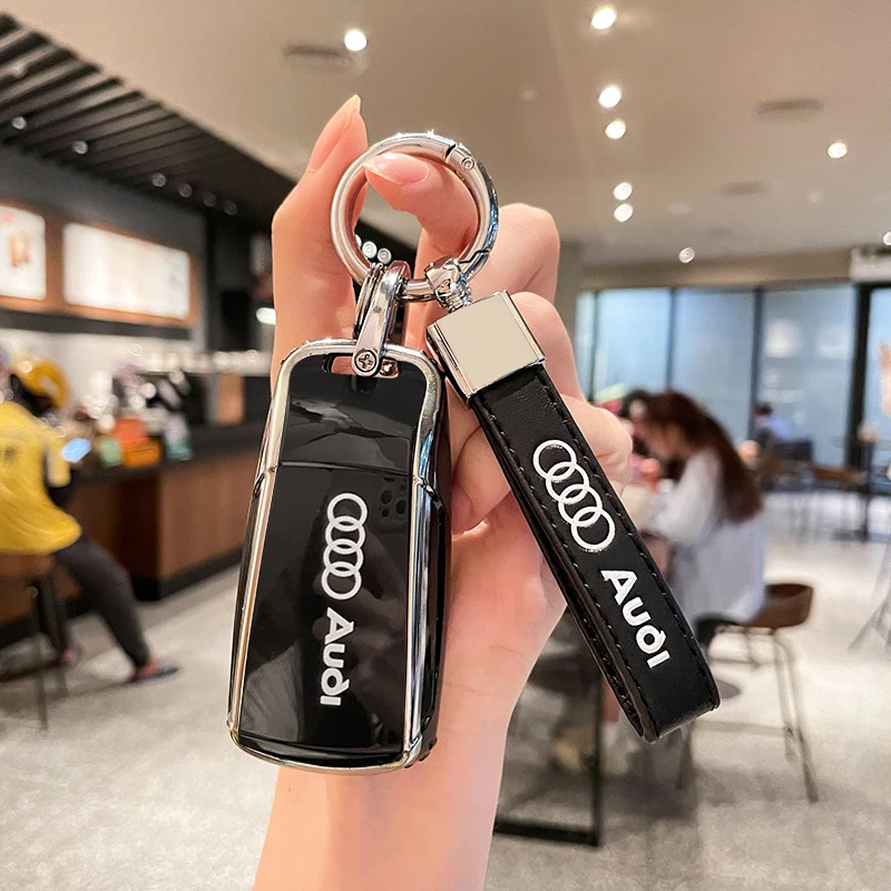 两棵草23款奥迪A4L钥匙套Q5L汽车A6L壳A3Q3q4etron男Q2L高档Q7 A7