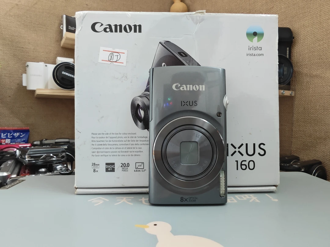 准新品 Canon/佳能 IXUS160-人像必冲的ccd