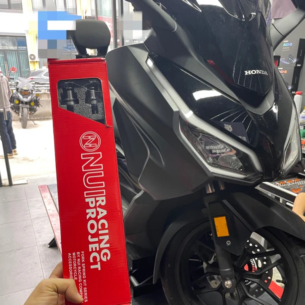 泰国NUI 本田佛沙350FROZA350NSS前减震加硬弹簧 软硬可调