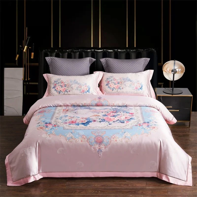 【三总】中式高奢金丝银线款四件套