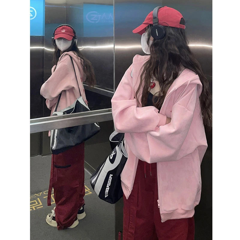 冬新款女装慵懒风上衣潮时尚显瘦