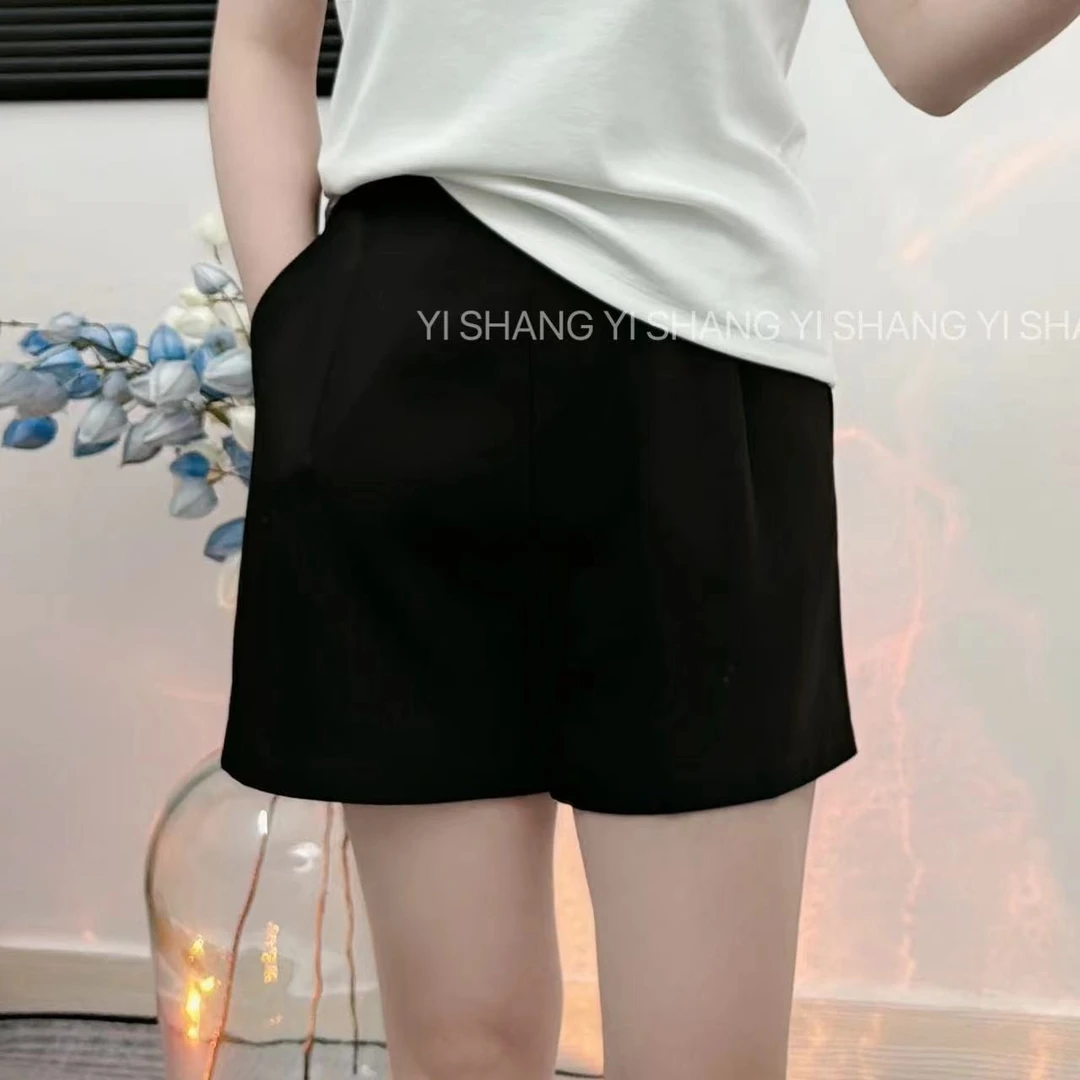 【西装短裤】显瘦百搭西装短裤韩版夏季女装休闲凉快外穿中高腰松紧