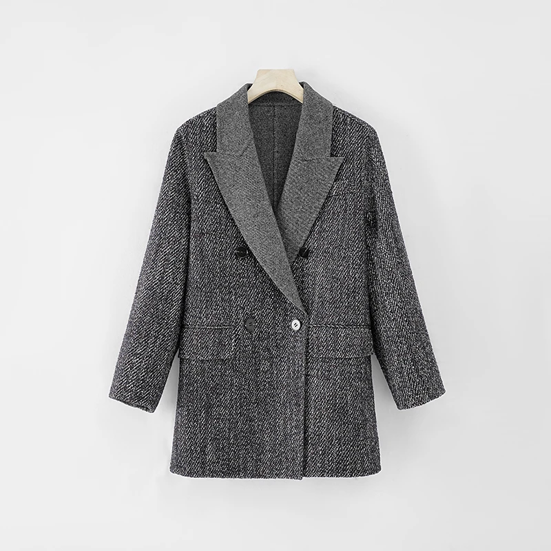 时尚百搭毛呢外套SPF-C72