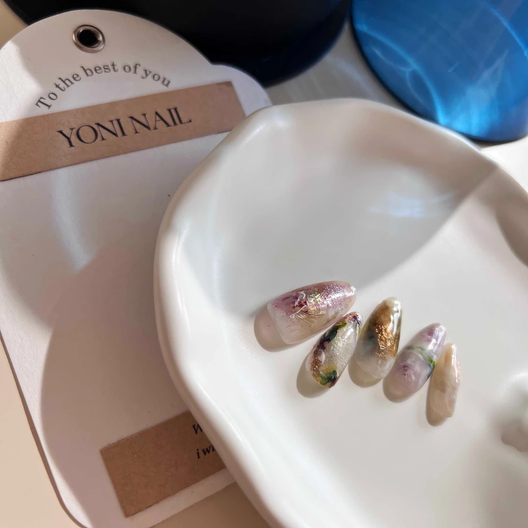 D77 设计师款「江蓠」YONI 手工定制穿戴甲纯手工简约穿戴式