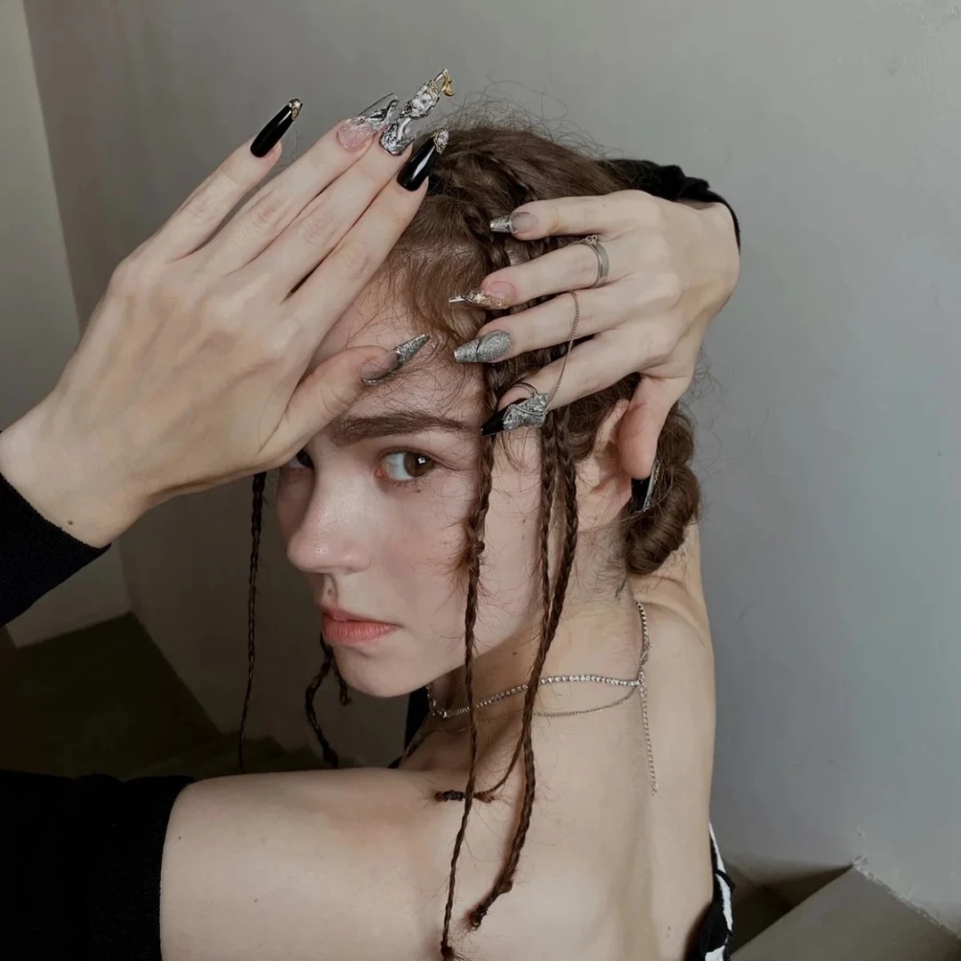 YONI 手工定制穿戴甲定制款 高定设计师原创定制款专属