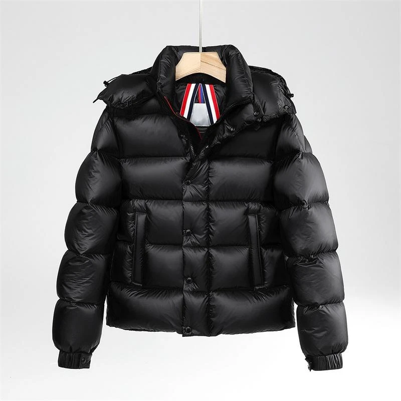 冬季新款极寒系列95白鹅男士加厚经典可拆卸连帽羽绒服外套