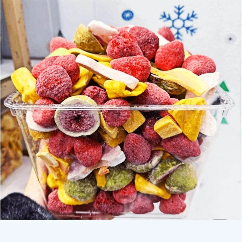 【直播间现场装】综合果蔬脆混装称重什锦果蔬冻干香脆酥脆