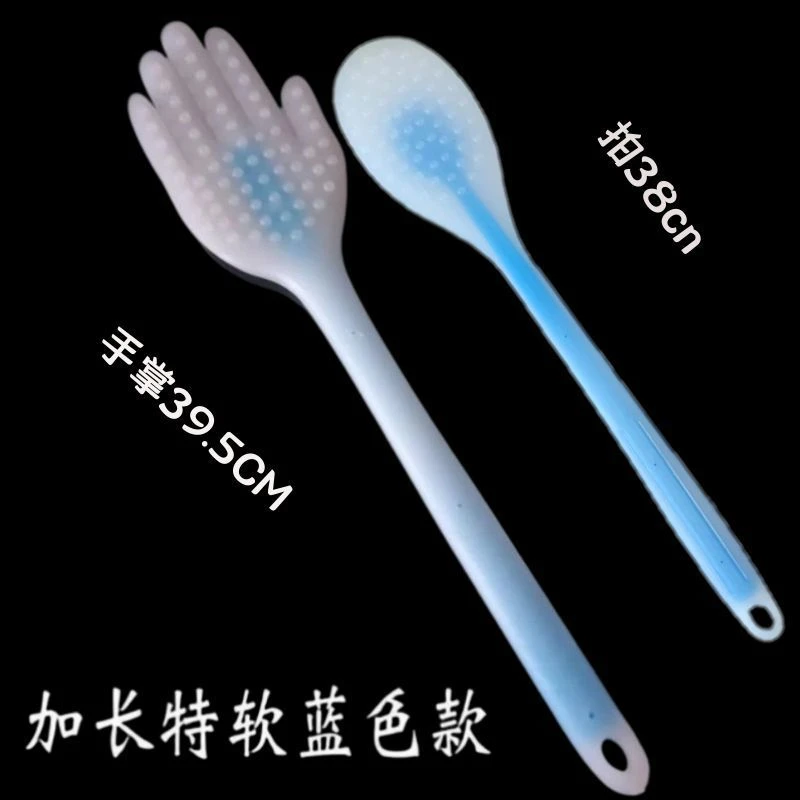 硅胶拍痧板经络拍颈肩经络疏通敲打捶背神器保健专用按摩器养生棒