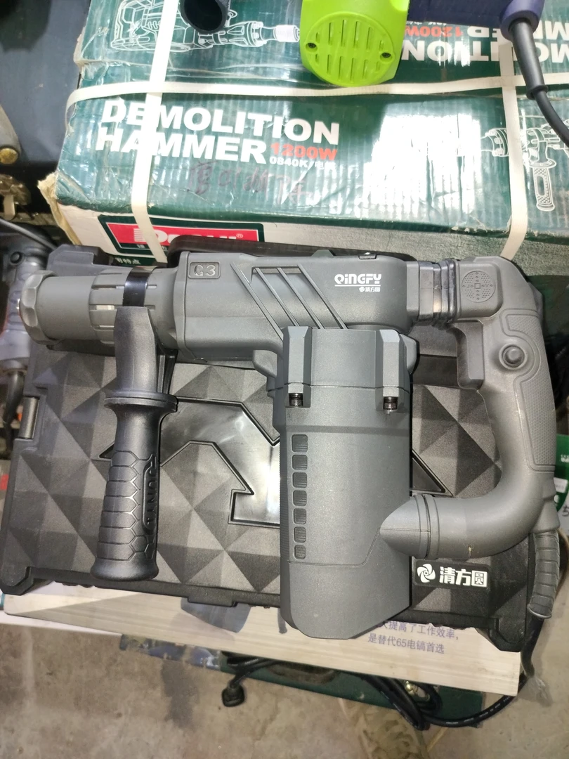 清方圆G3电镐，只有四公斤超级轻便，开槽精英们不二之选