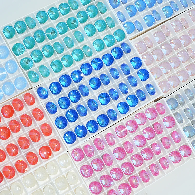 奥地利正品华子1122卫星石6mm尖底钻SS29美甲饰品