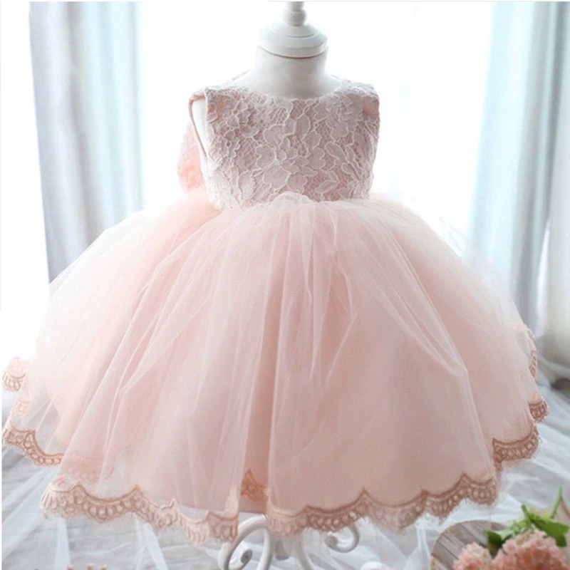 儿童短款礼服裙 花童礼服女童洋气公主裙宝宝纱裙女宝