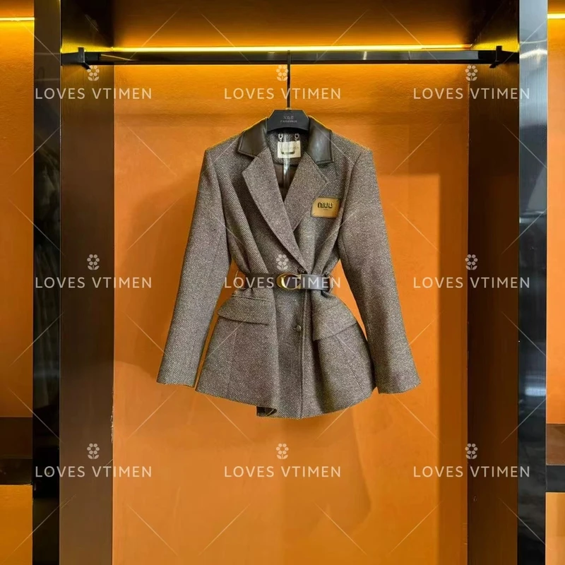 【小鬼专属】编码“27”设计师款法式高级感时尚西装外套LOVES-A331