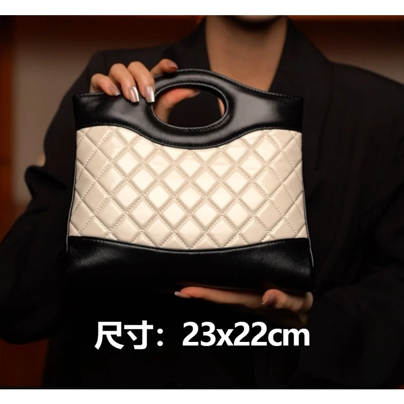 LEATHER BAG STUDIO 原创高定“香香”真皮包-H1130