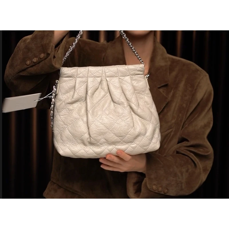 LEATHER BAG STUDIO 原创高定 ”福袋“ 真皮包-H1385