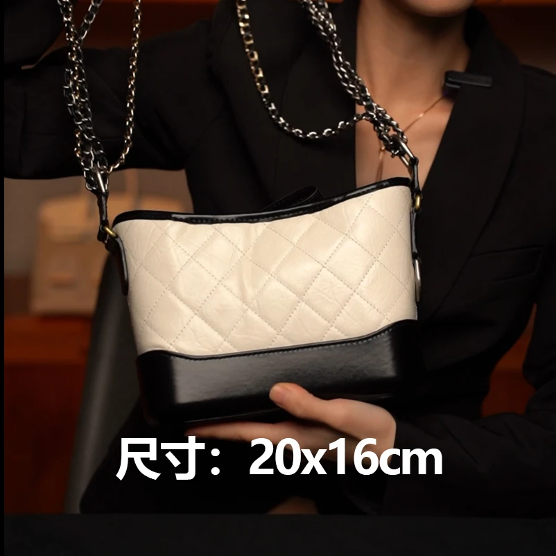 LEATHER BAG STUDIO 原创高定”香香“真皮包-H1134