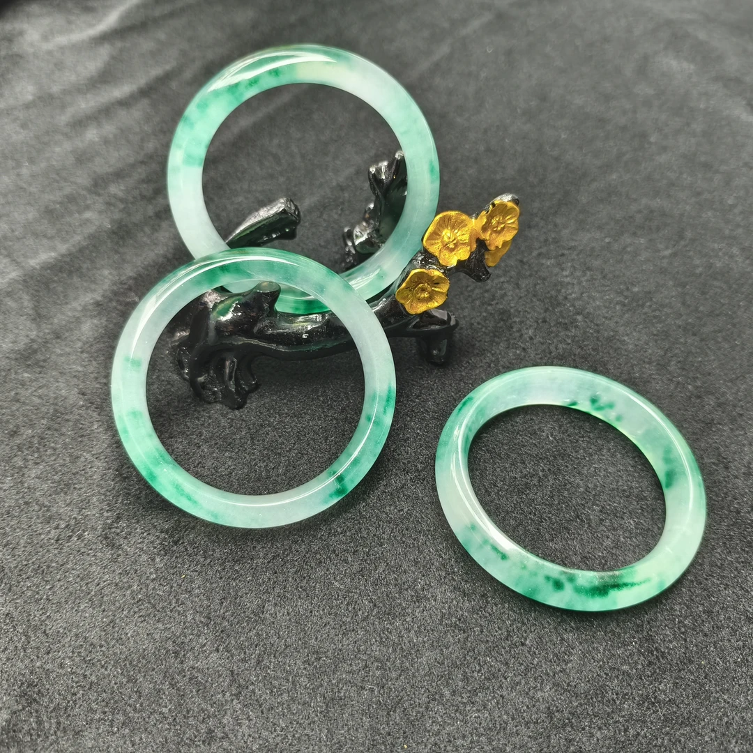 SZ701【福佑多】冰飘花石英质玉手镯多样性发货 拍一发一