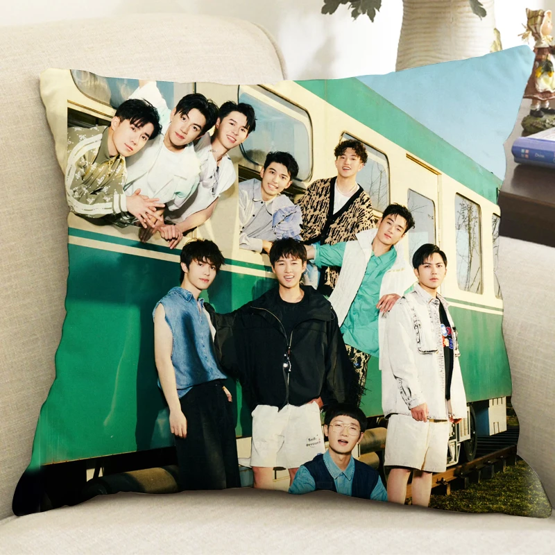 十个勤天周边双面种地吧抱枕玩偶双面车载靠垫宿舍定制礼物垫枕