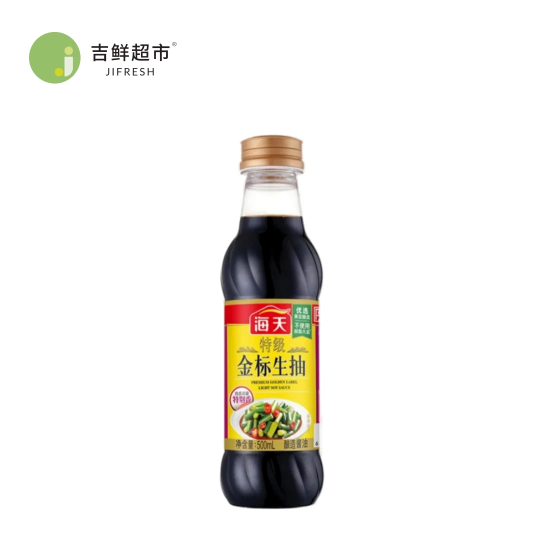 海天特级金标生抽500ml