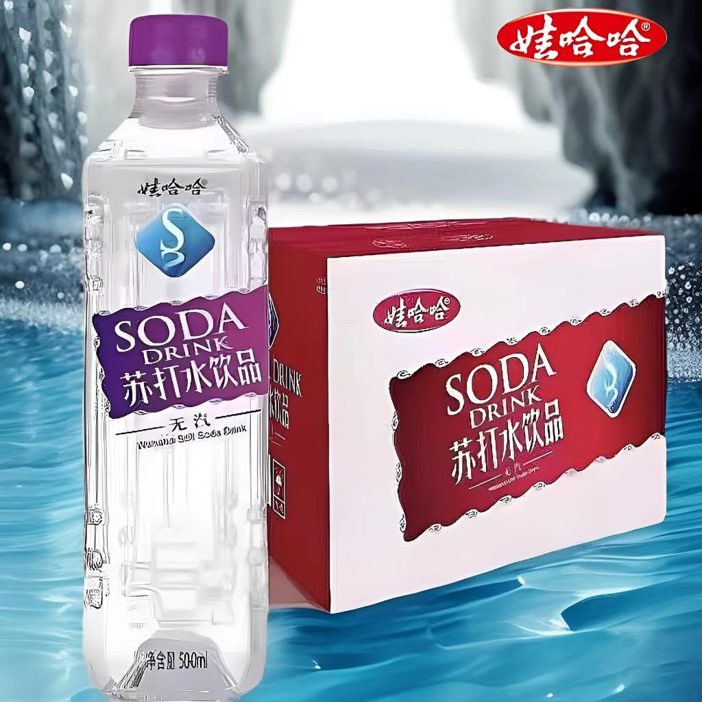娃哈哈无汽苏打水甜味弱碱饮料500ml*15瓶整箱哇哈哈会议饮用水