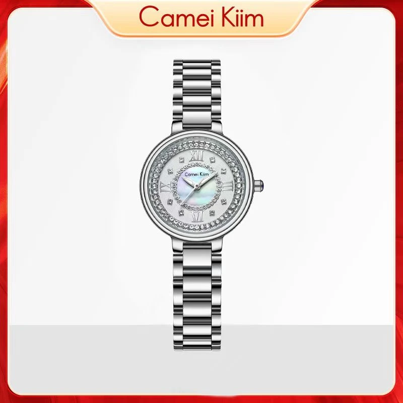 【小CK云慕】官方正品小美人腕表镶钻轻奢时尚手表2024新款CK1298