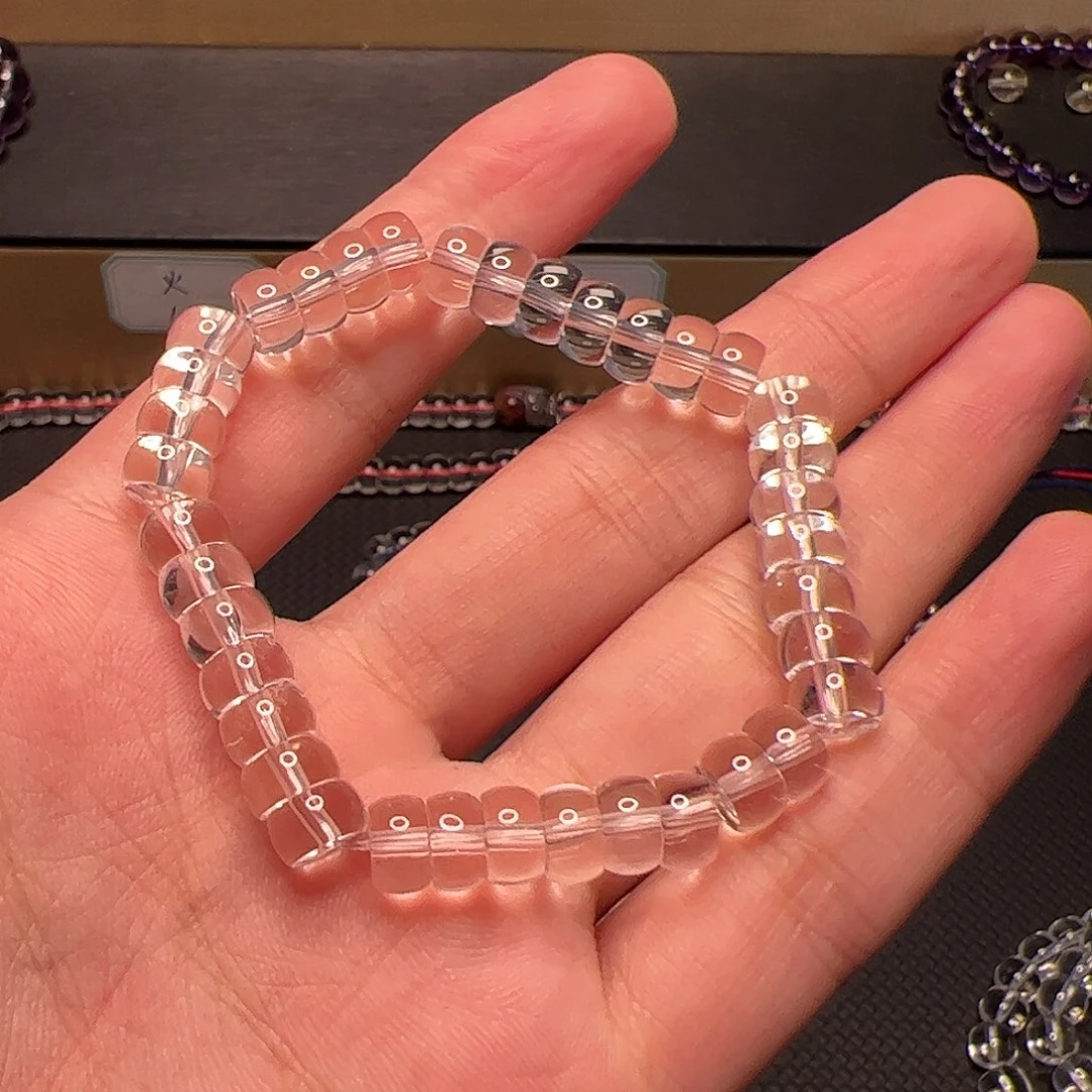 水晶手链未镶嵌燕*白水晶手链