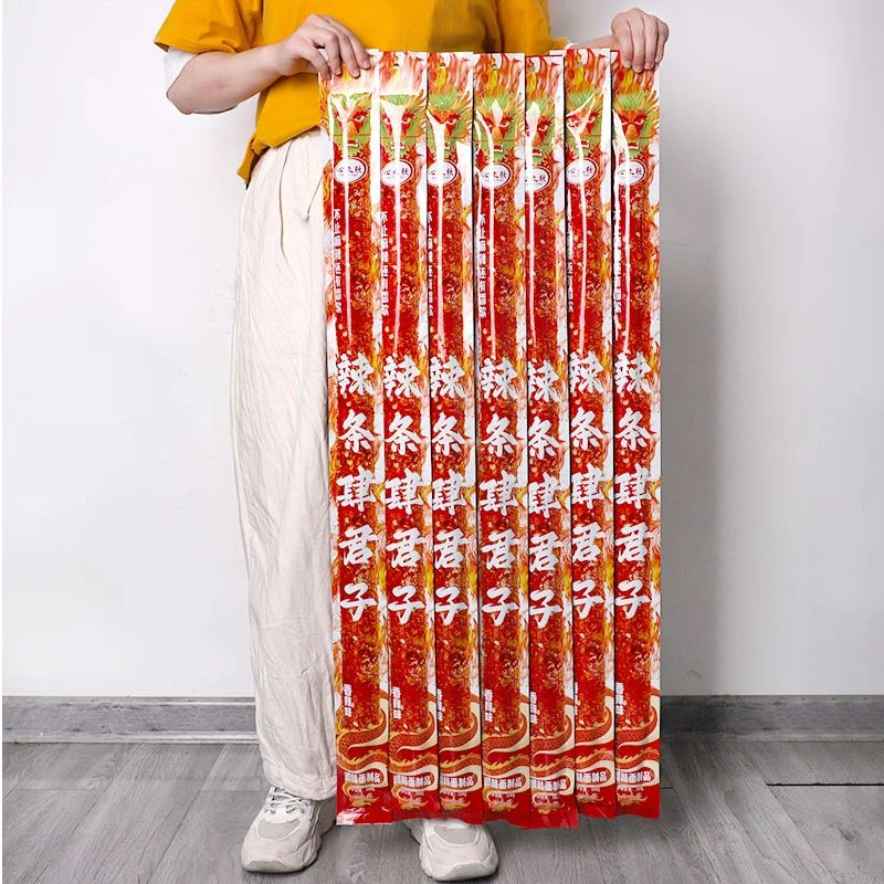 【3包】超长大辣棒辣条大面筋香辣味麻辣休闲零食儿即食