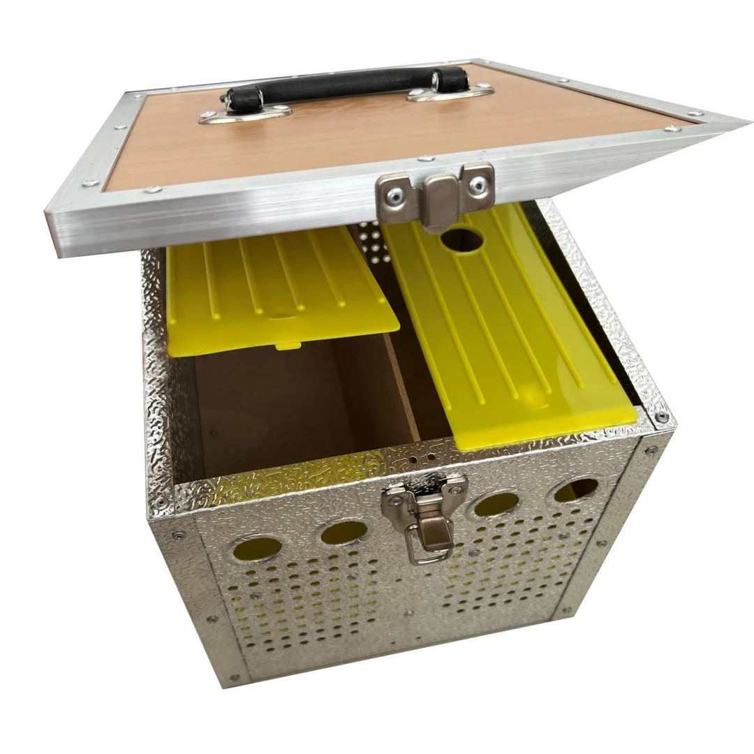 鸽子铝制航空运输笼2-12羽/鸽子报道笼运输箱