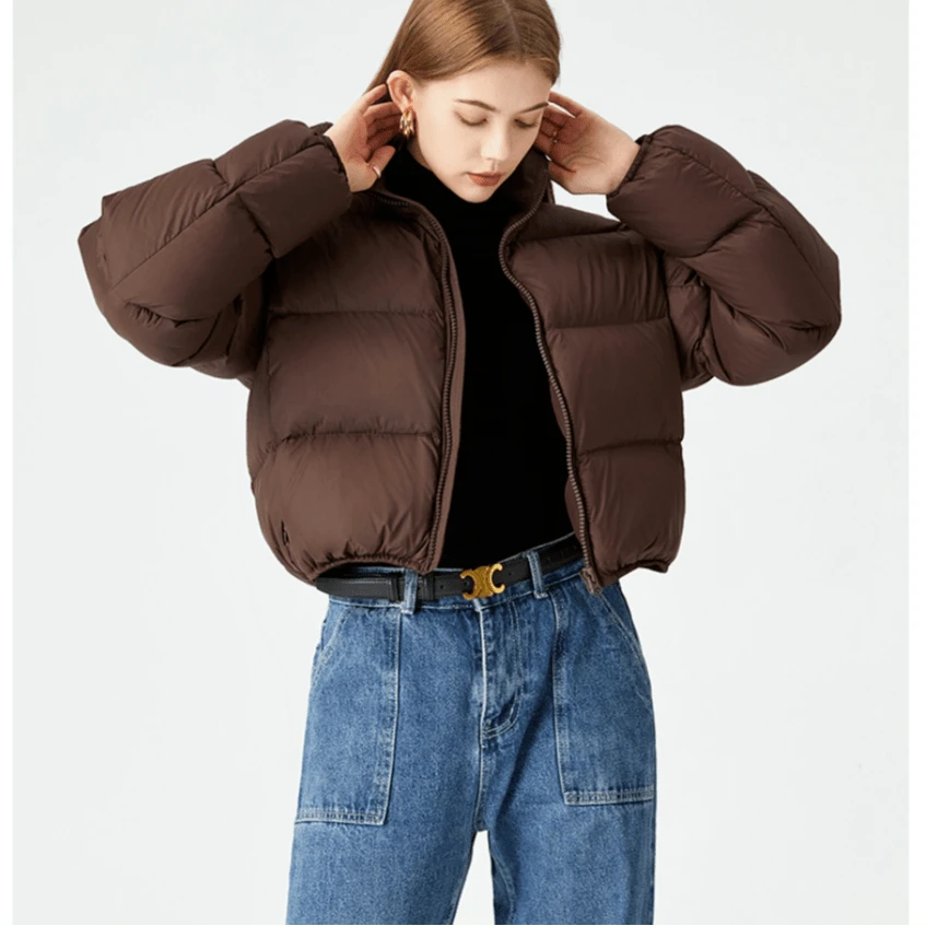 木樱短款90鸭绒外套女潮99910青春休闲保暖-TT11