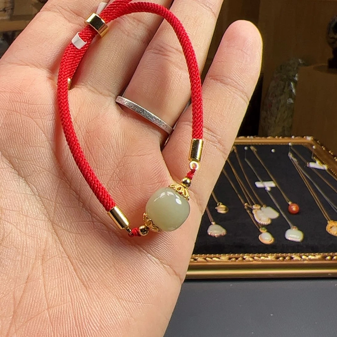 【闪购商品】和田玉手链未镶嵌用****0和田玉手绳（不带证书）