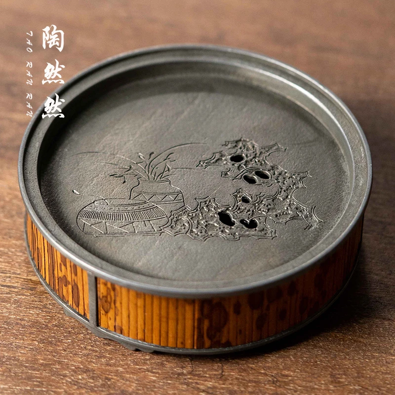 古篱-斑竹古锡壶承·圆满（14.3） GH332