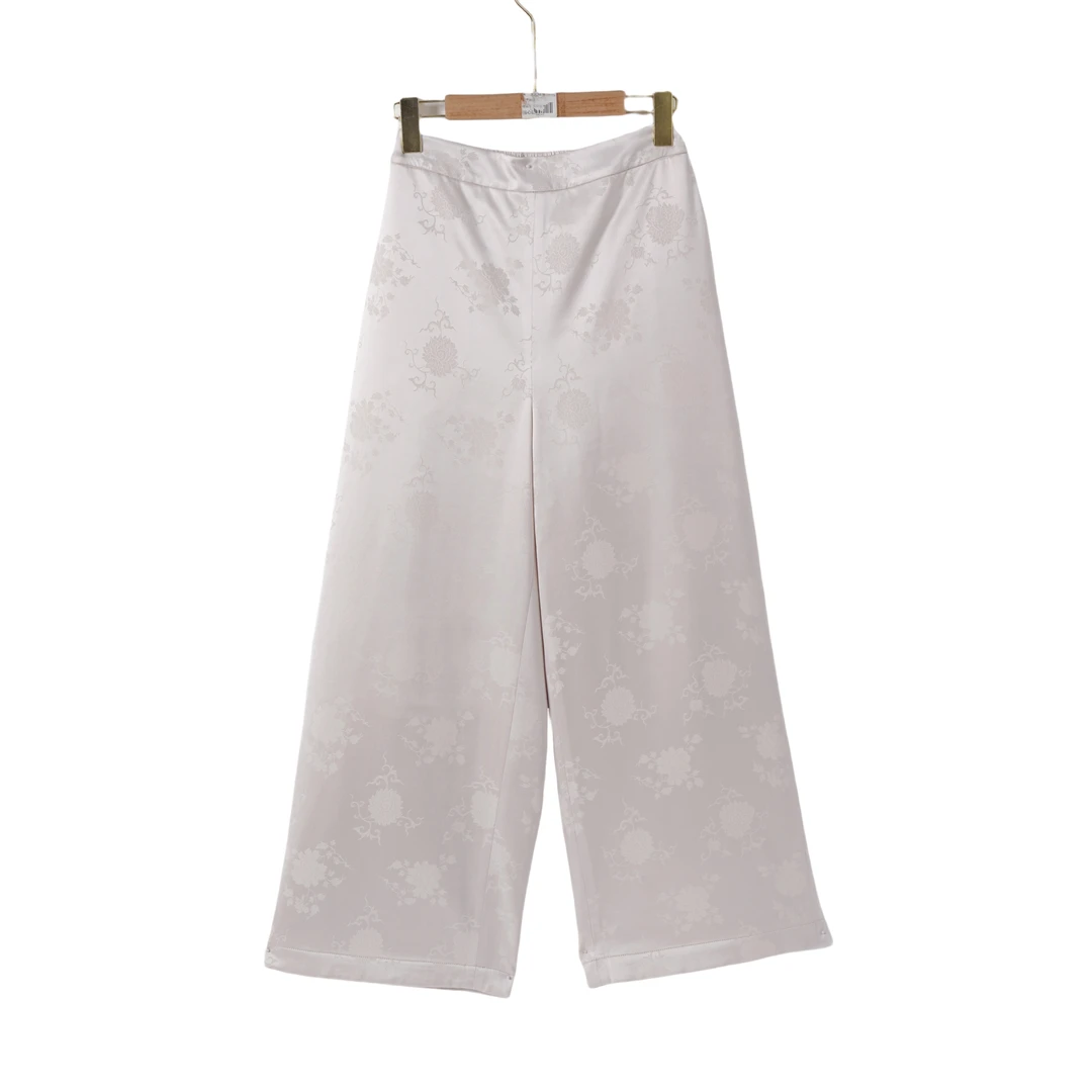 【舒岚】新中式秋冬加厚棉裤复古休闲时尚百搭直筒裤子2426562