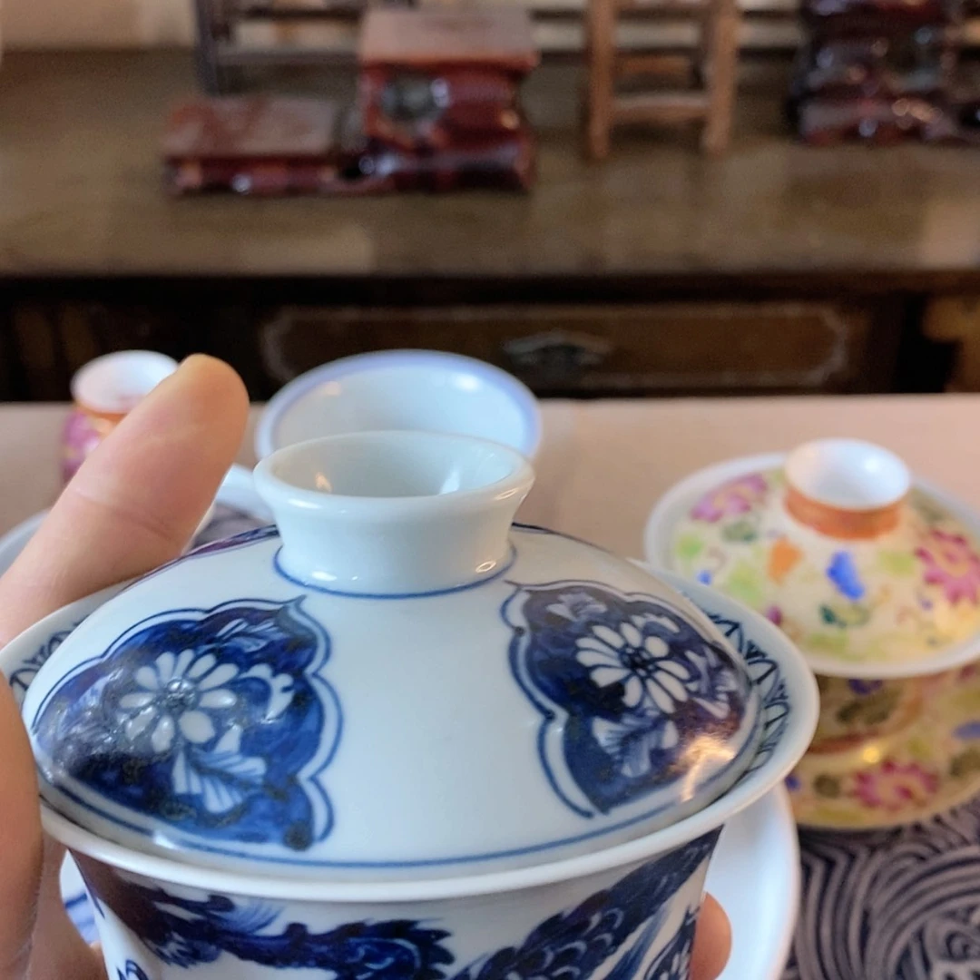 【闪购商品】萬***手龙盖碗