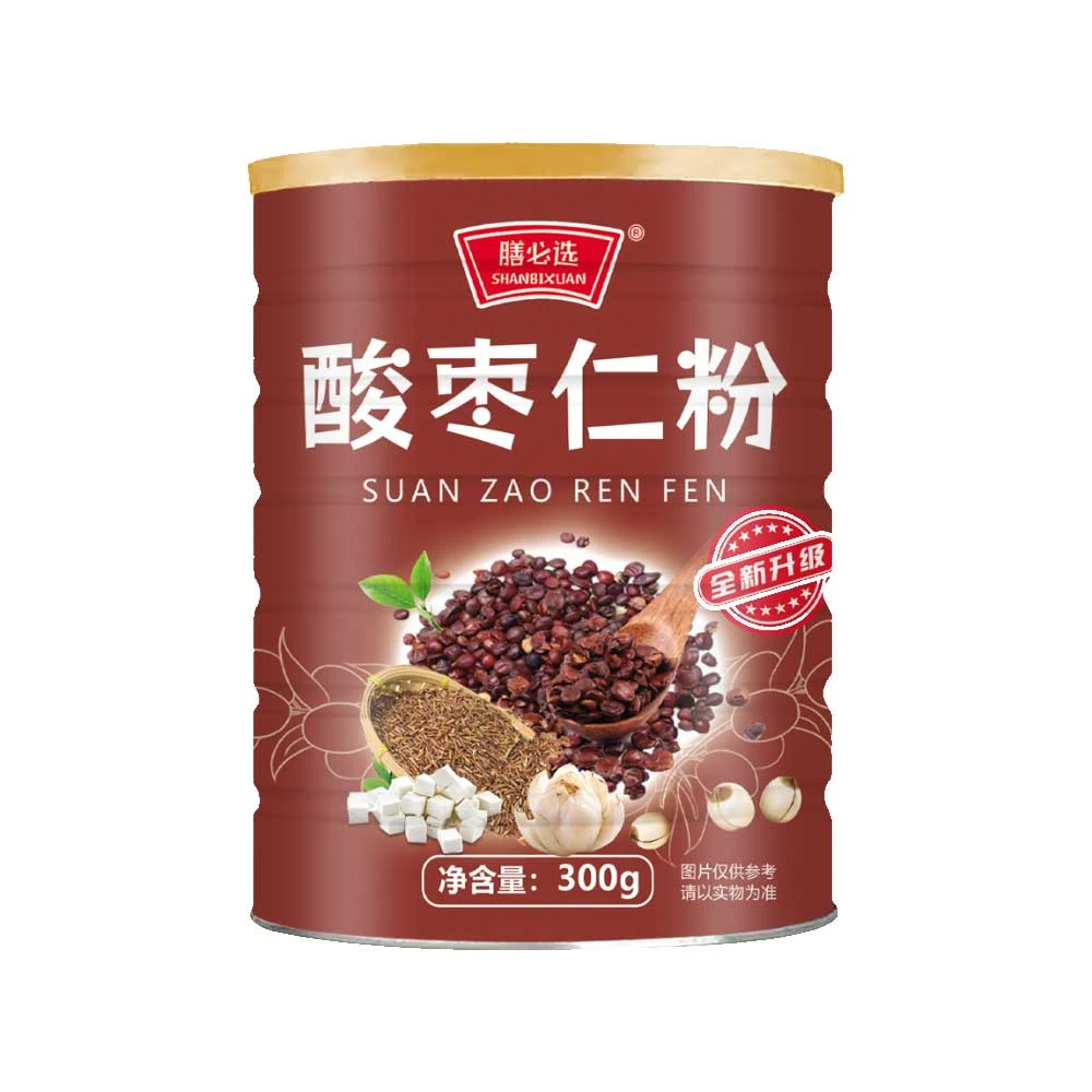 【全新升级】酸枣仁粉300g/罐即食冲饮