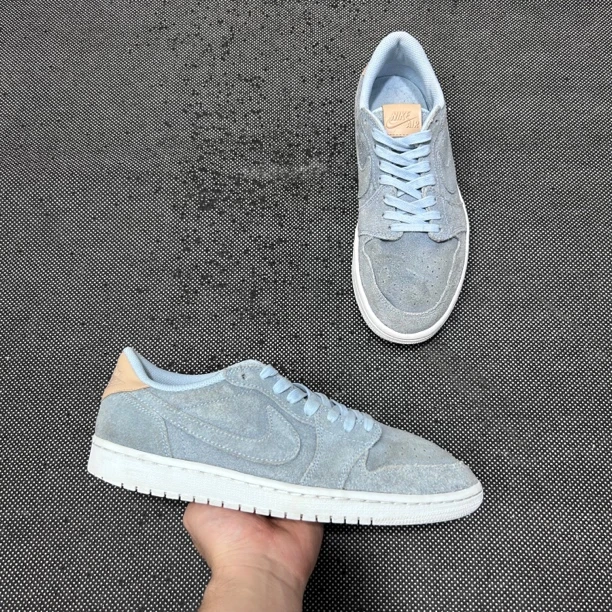 aj1 low 冰蓝/44码/无盒/二手/复古板鞋/市价3099
