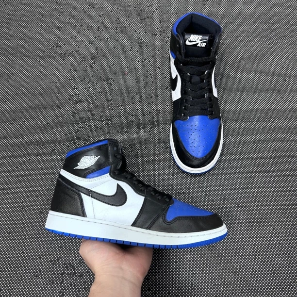 aj1 蓝黑 GS/39码/二手/无盒/复古篮球鞋/市价1299