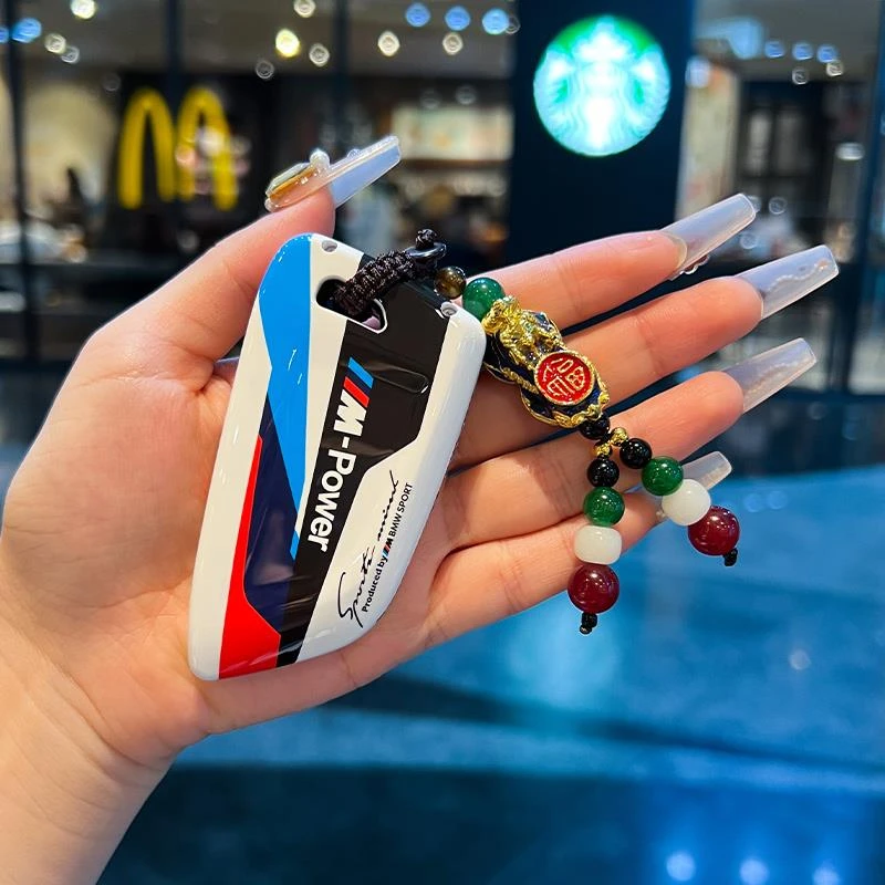 宝马钥匙套5系3系x3壳x5扣x1车XM三系刀锋五系i3/530/325li液晶包